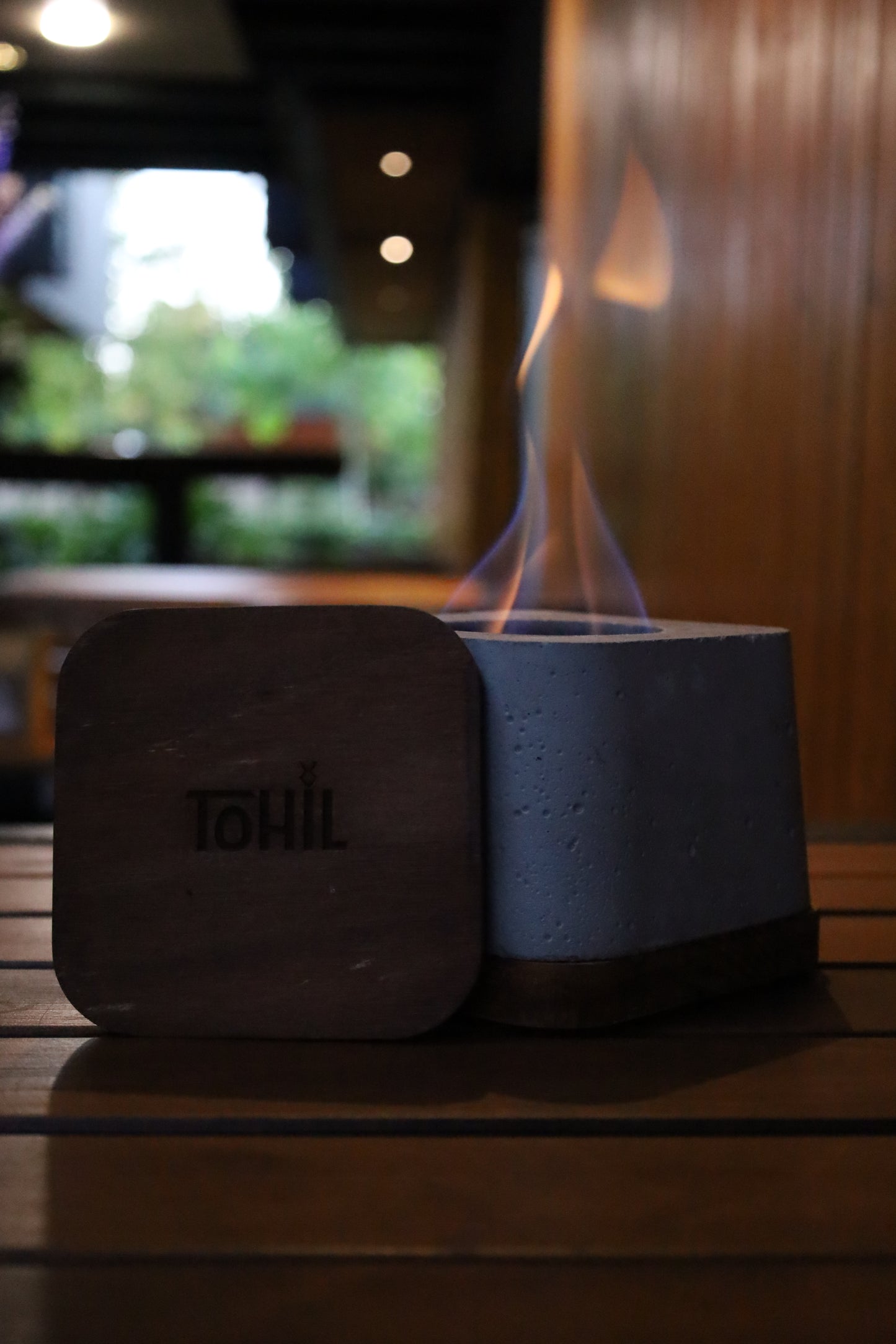 Chimenea Cubo